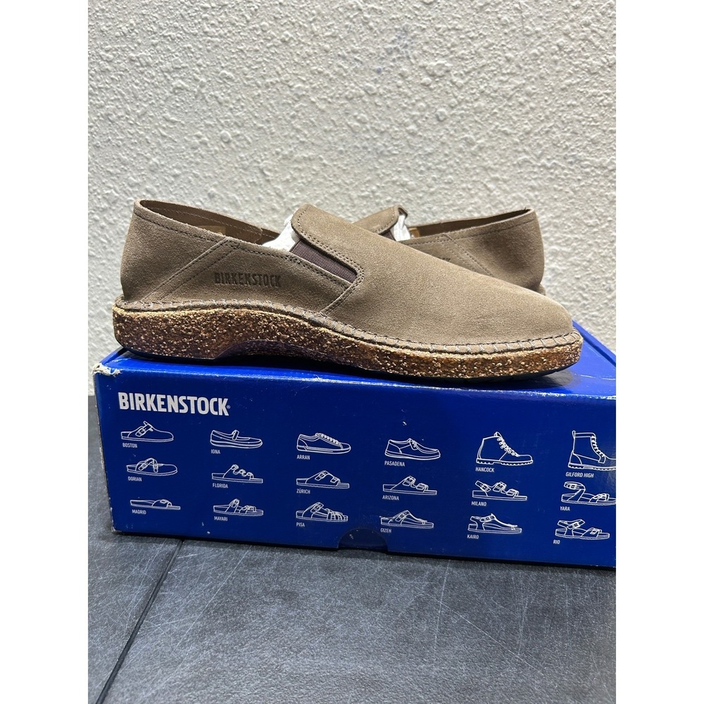 Birkenstock Callan Suede Gray Taupe EU 40 US L9 M7 Womens Mens - Picture 8 of 12